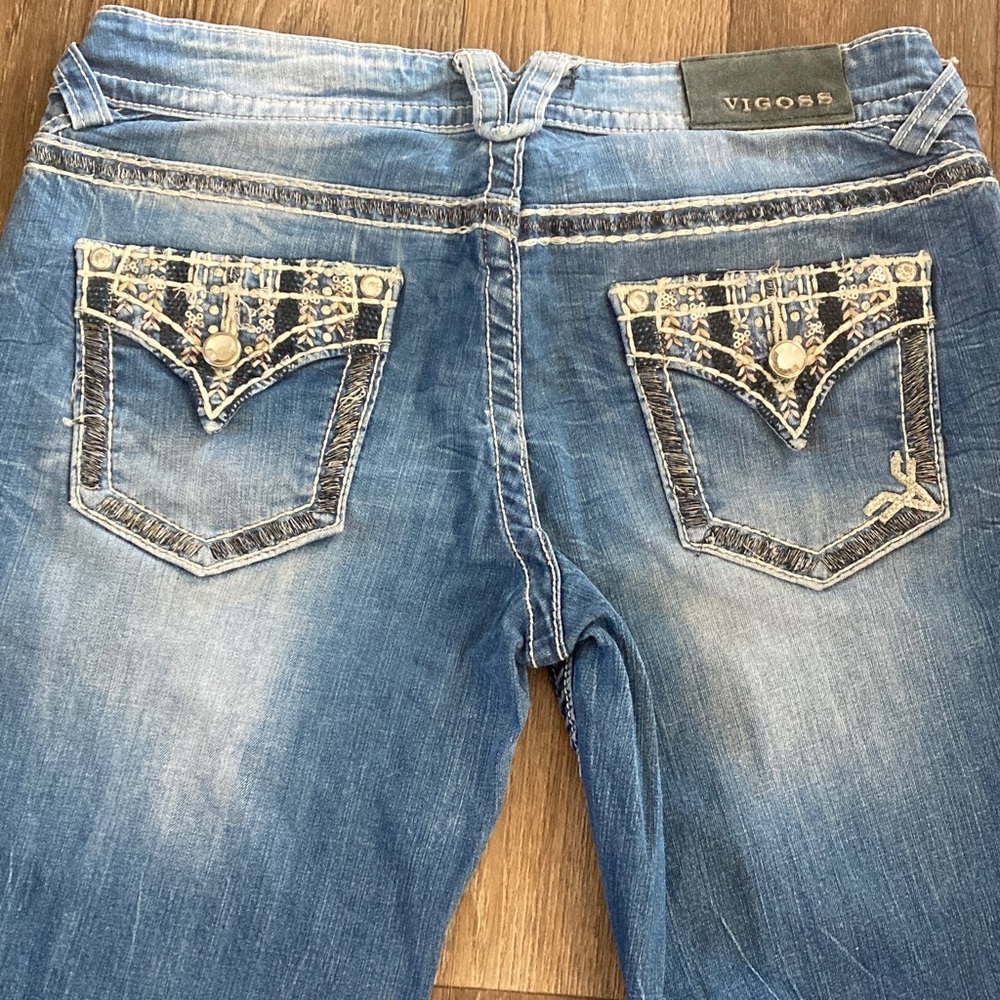 Vigoss Women's Straight Leg skinny the Dallas jeans